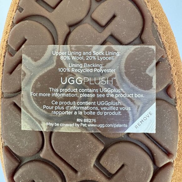 UGG Dakota Moccasin Slipper, Chestnut Water-Resistant‎ Suede, Women's 7, NIB - Picture 7 of 11